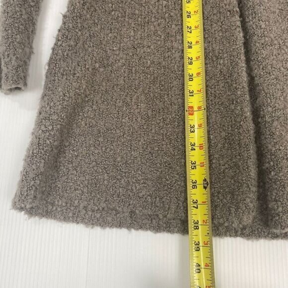 Johnston & Murphy Open-Front Slub Knit Cardigan Women's Size XS Wool Comfort - Picture 4 of 14